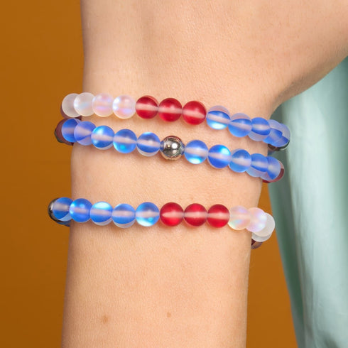 USA III | Meerjungfrau Glasnationen Armband